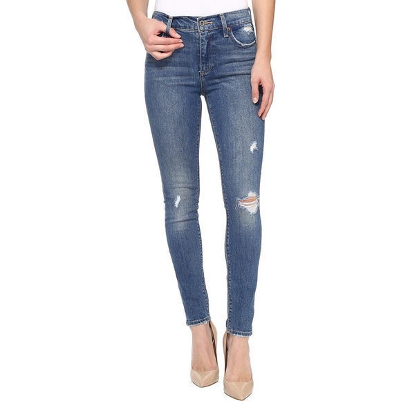 Lucky Brand Denim - Lucky Brand Distressed Leyla Skinny Jeans